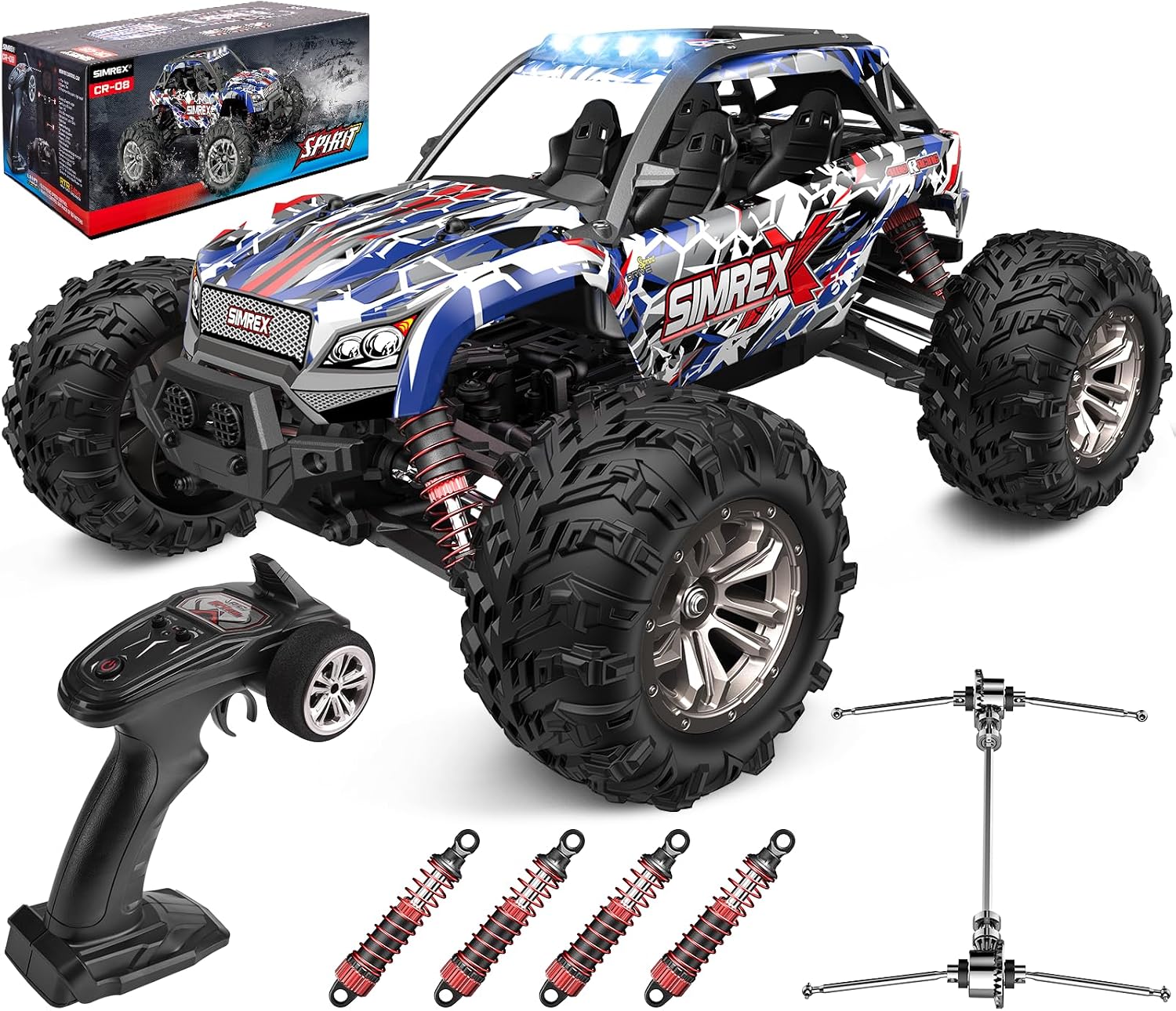 Rc Hobby Grade Monster Truck - 1/16 Hobby Grade RC Car, 36