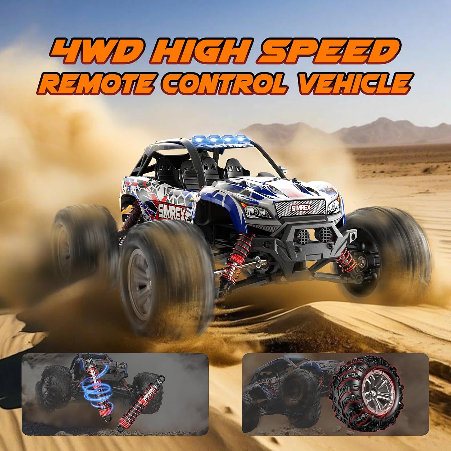 1/16 Hobby Grade RC Car, 36 KP - Rc Hobby Grade Monster Truck ulasan dan harga