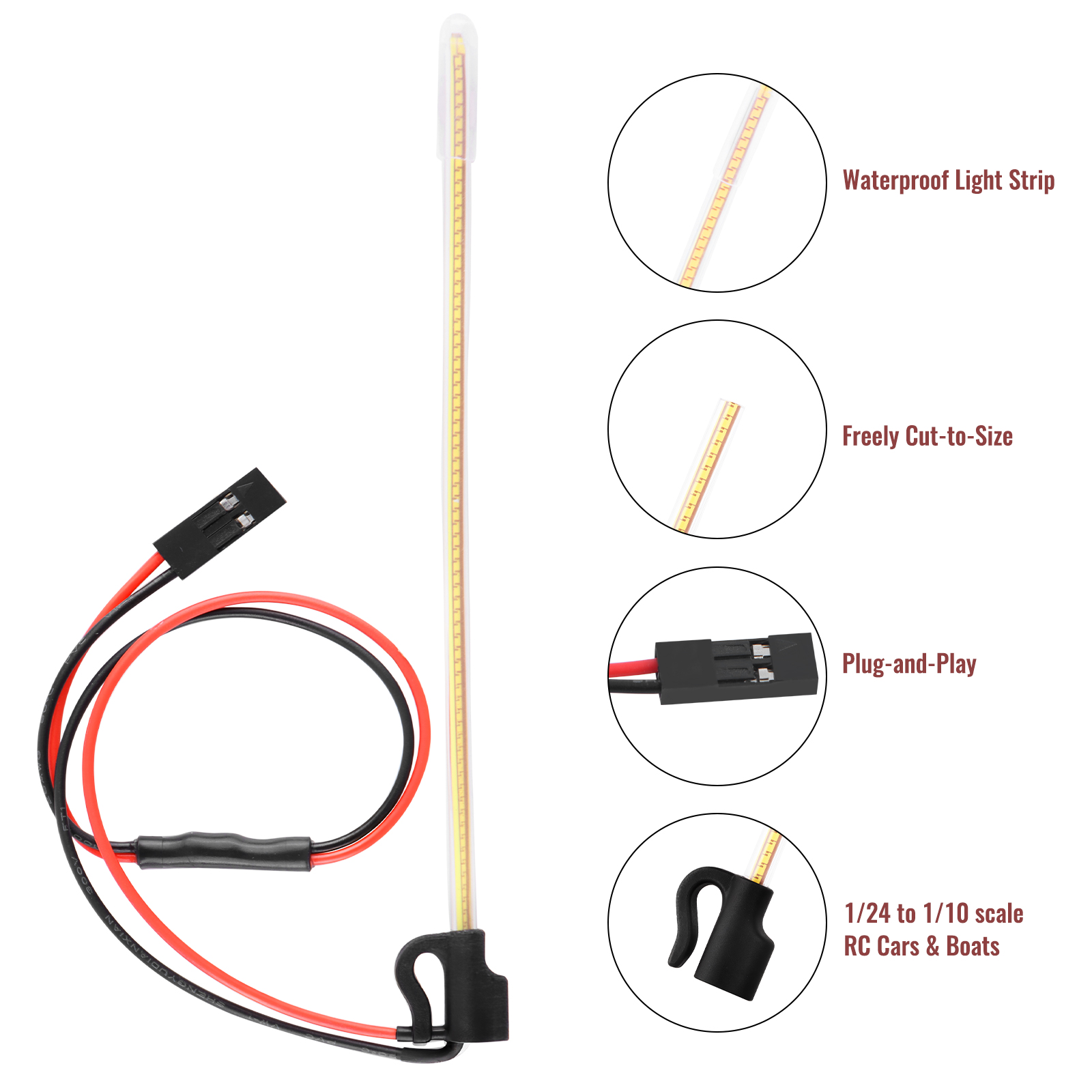 ModRax 2PCS LED RC Antenna Lig - Rc Hobby Toucan ulasan dan harga